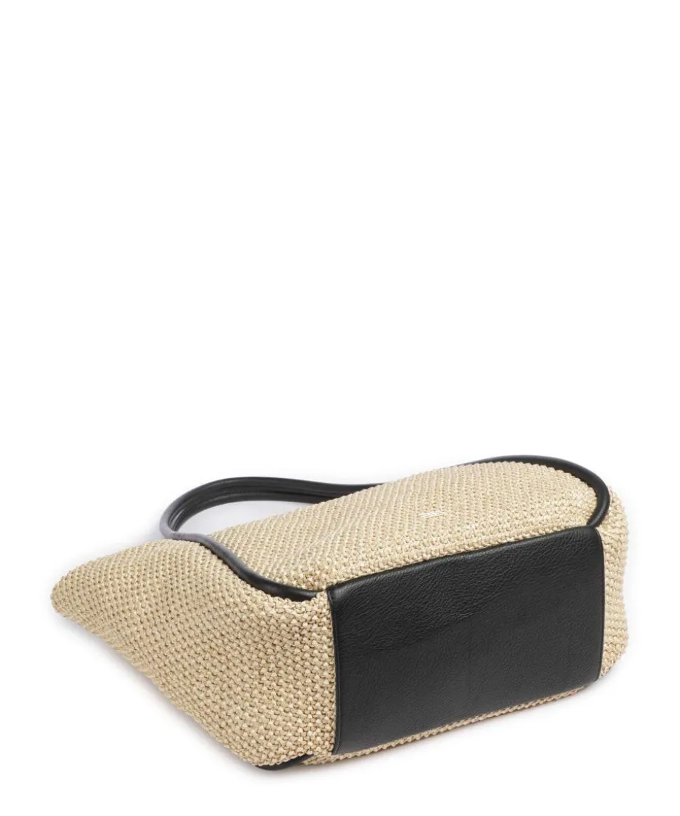 Maglia Raffia Willow Shopper Bast natur/schwarz