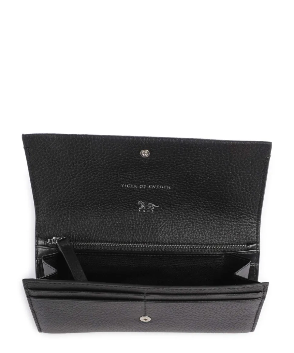 Maglia RFID Geldbörse genarbtes Rindsleder schwarz