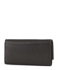 Maglia RFID Geldbörse genarbtes Rindsleder dunkelbraun