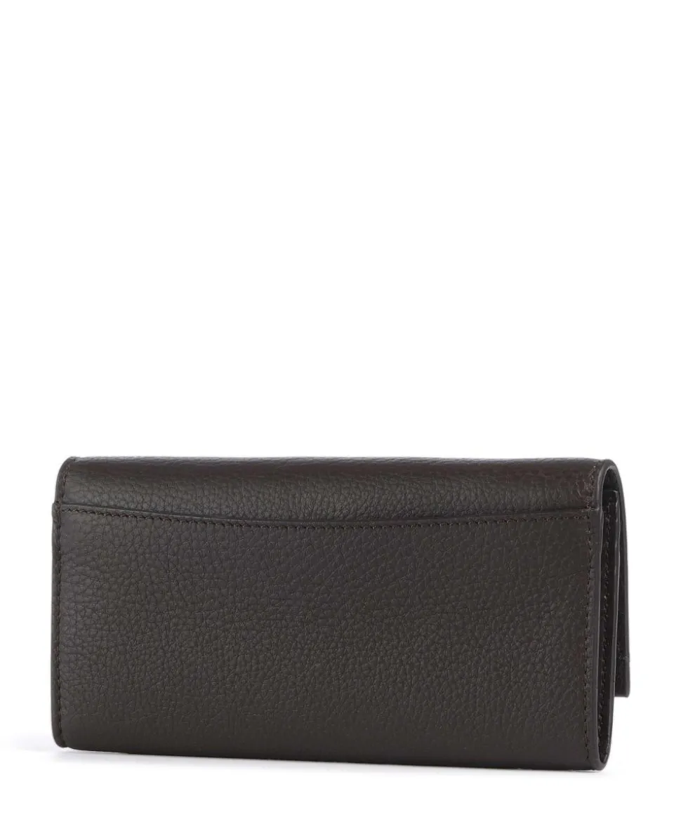 Maglia RFID Geldbörse genarbtes Rindsleder dunkelbraun