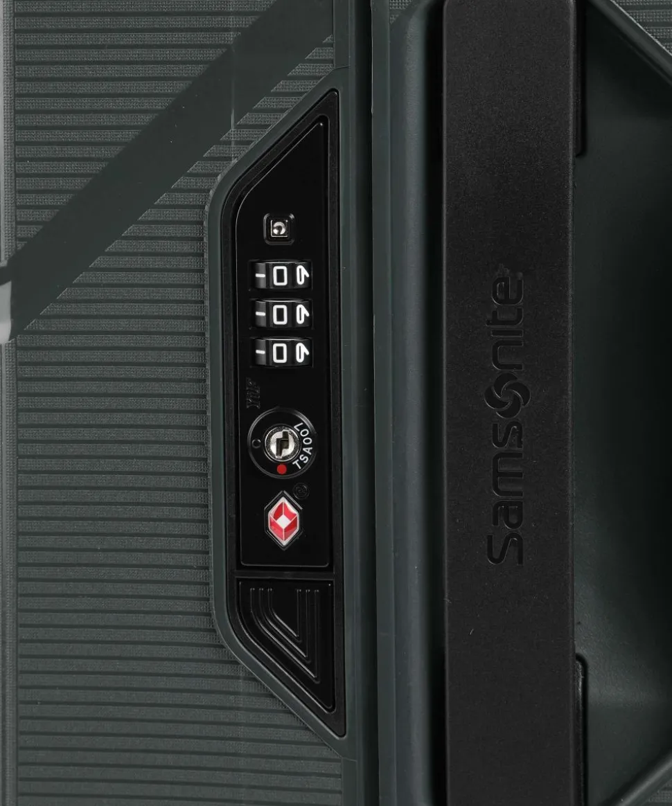 Magnum Eco 4-Rollen Trolley dunkelgrün 56 cm