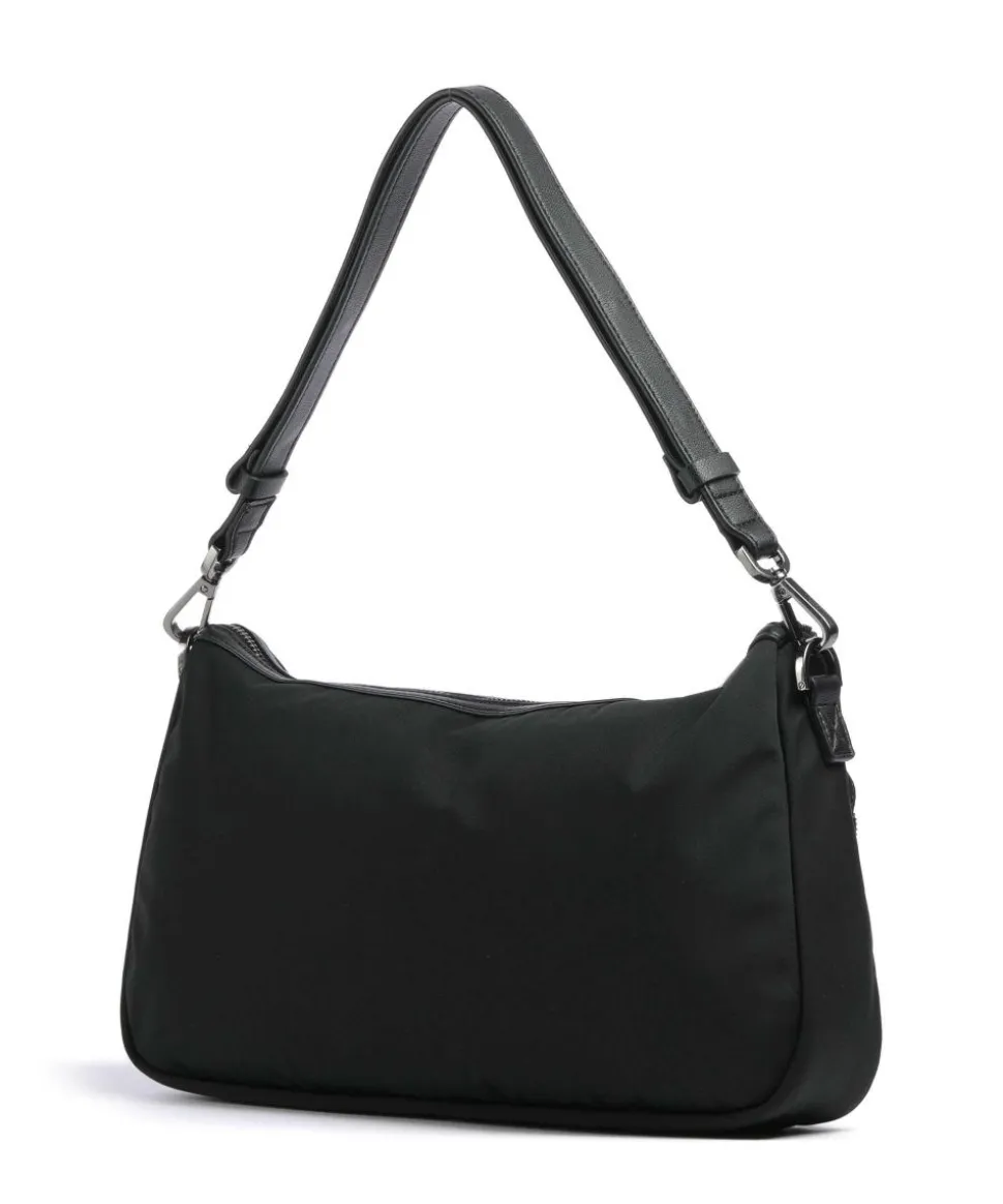Maia Nylon M Schultertasche Nylon schwarz