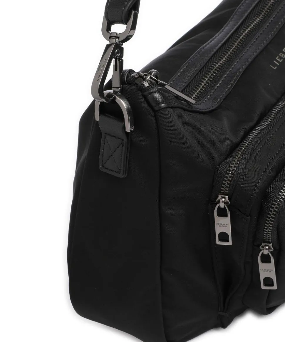 Maia Nylon M Schultertasche Nylon schwarz