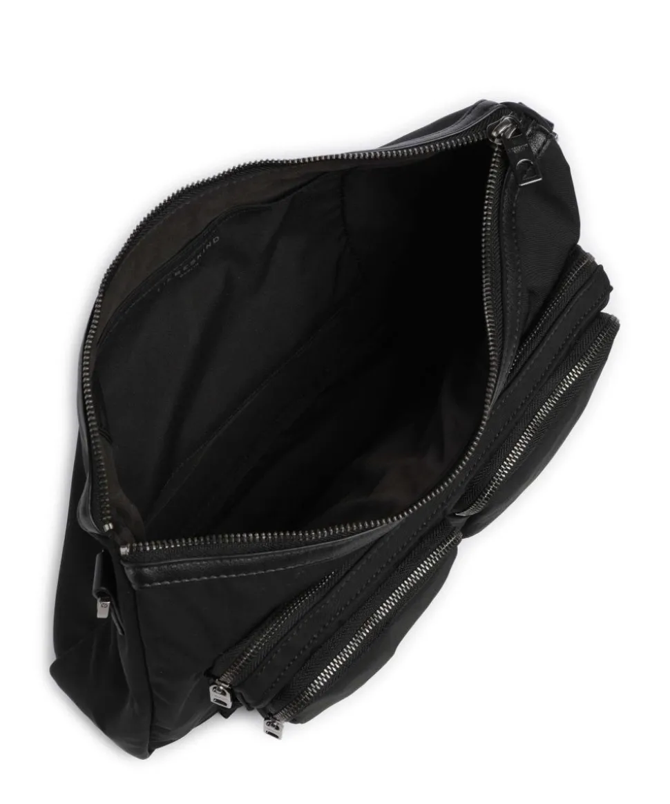 Maia Nylon M Schultertasche Nylon schwarz
