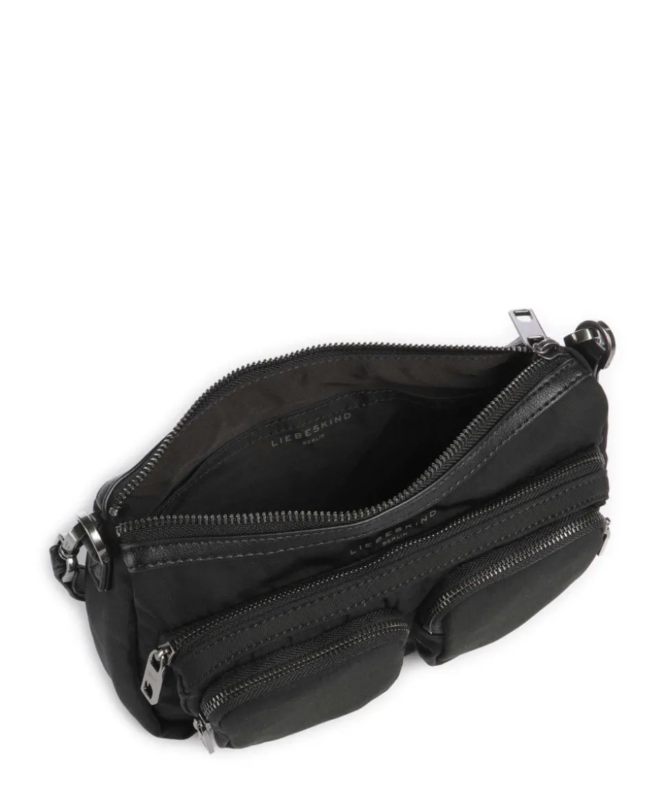 Maia Nylon S Schultertasche Nylon schwarz