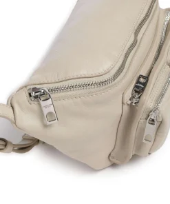 Maia Sheep Natural M Gürteltasche Schafsleder creme