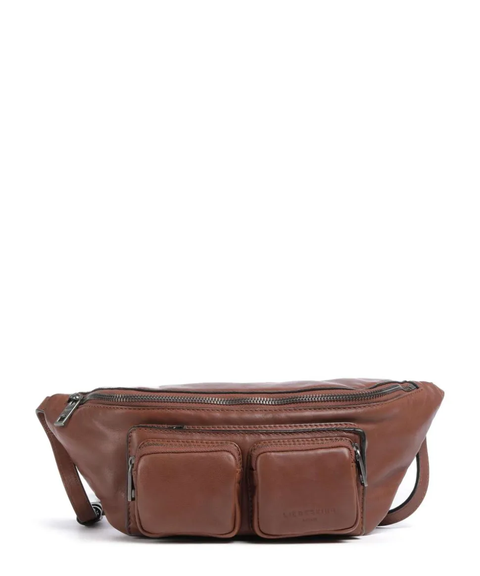 Maia Sheep Natural M Gürteltasche Schafsleder dunkelbraun