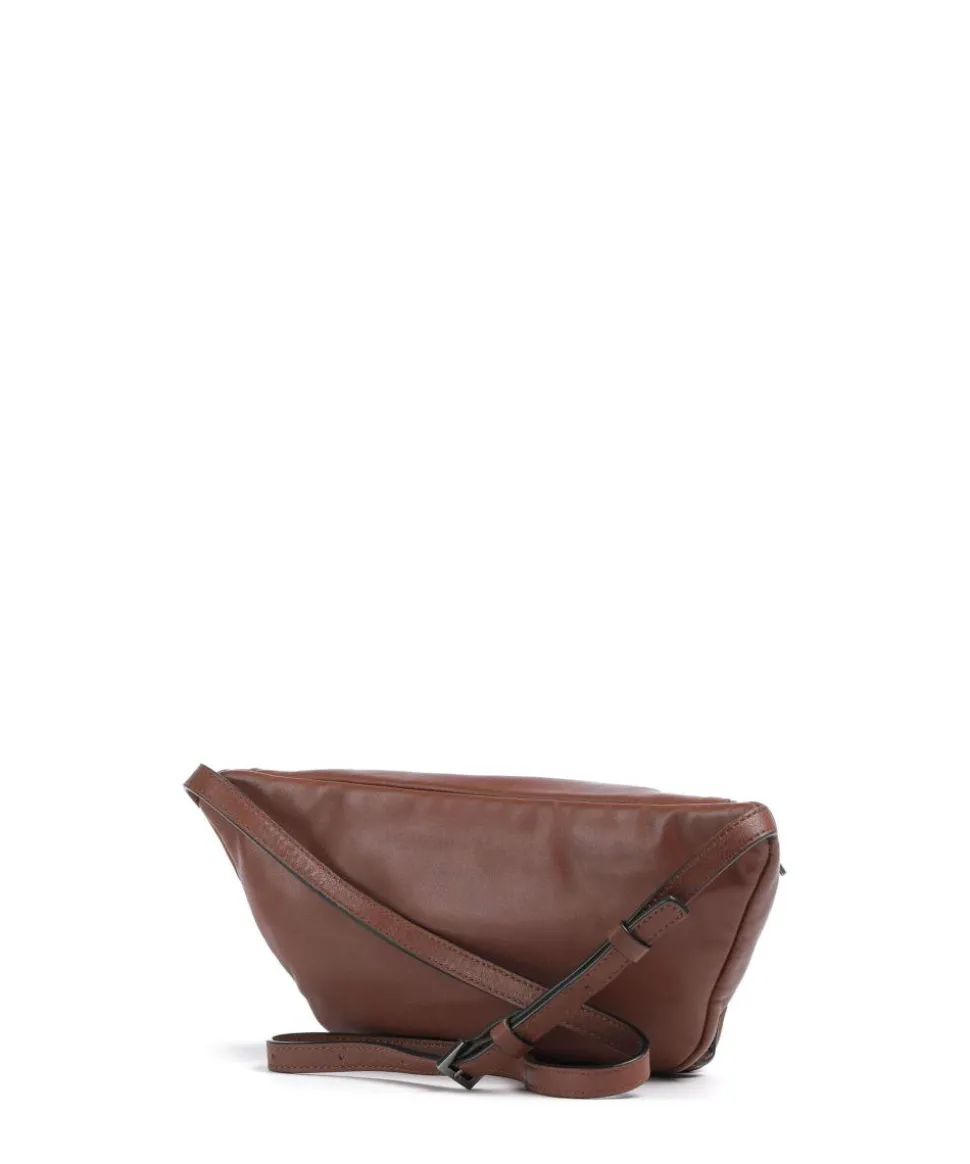 Maia Sheep Natural M Gürteltasche Schafsleder dunkelbraun