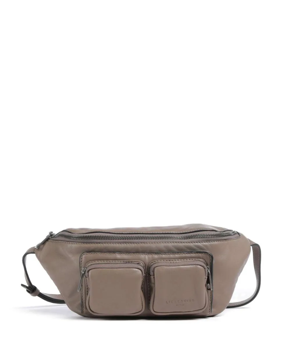 Maia Sheep Natural M Gürteltasche Schafsleder taupe