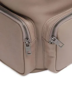 Maia Sheep Natural M Rucksack Schafsleder taupe