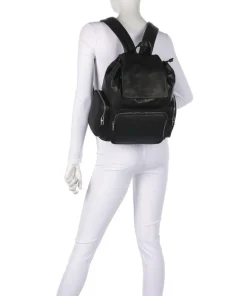 Maia Sheep Natural M Rucksack Schafsleder schwarz