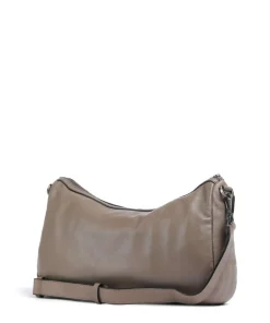 Maia Sheep Natural M Schultertasche Schafsleder taupe