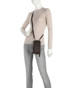 Malaga Handytasche Rindsleder dunkelbraun