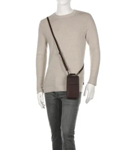 Malaga Handytasche Rindsleder dunkelbraun