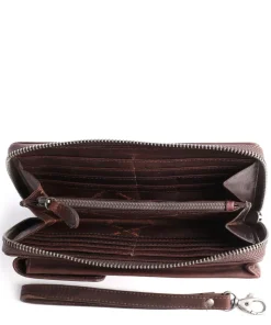 Malaga Handytasche Rindsleder dunkelbraun