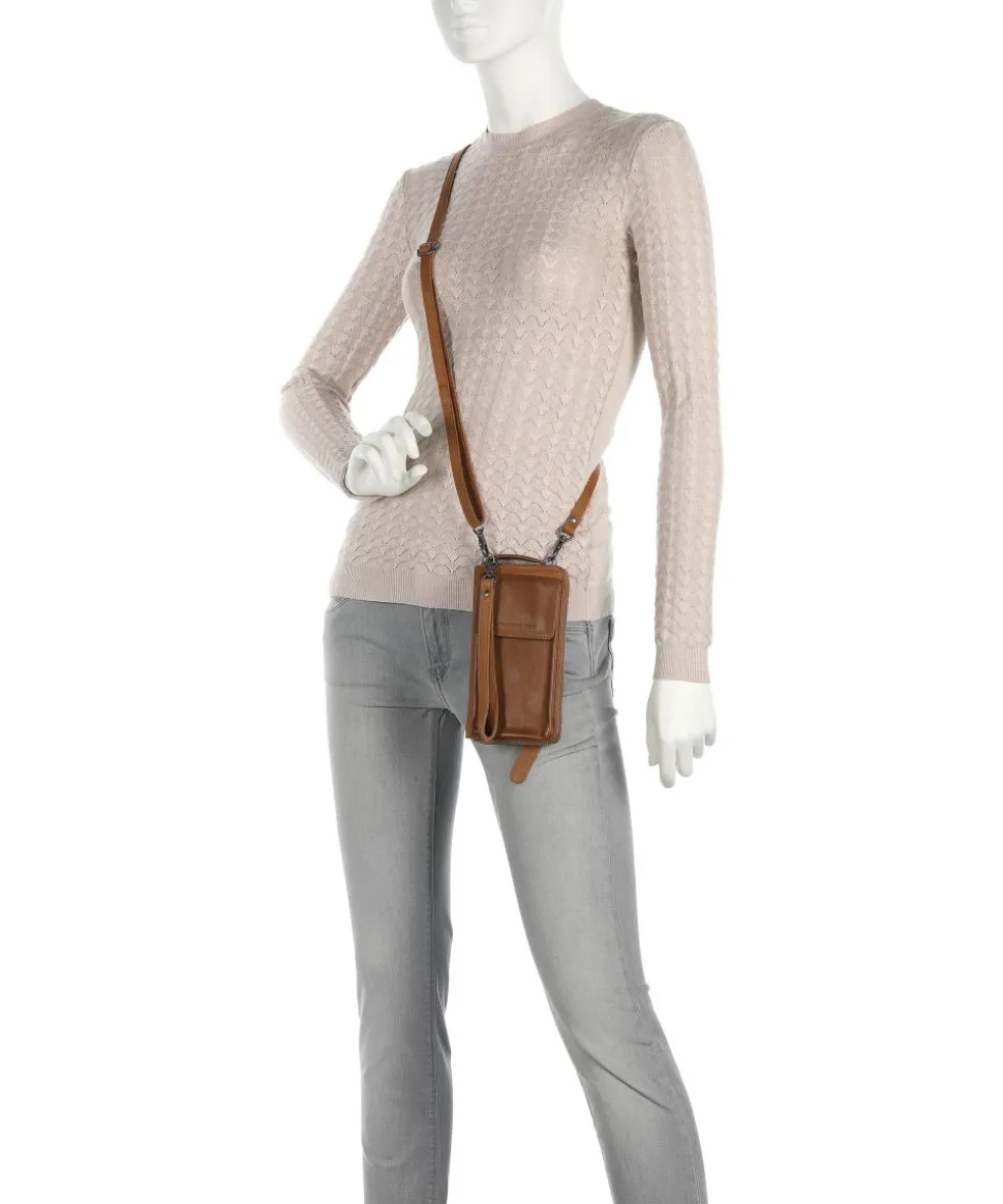 Malaga Handytasche Rindsleder camel