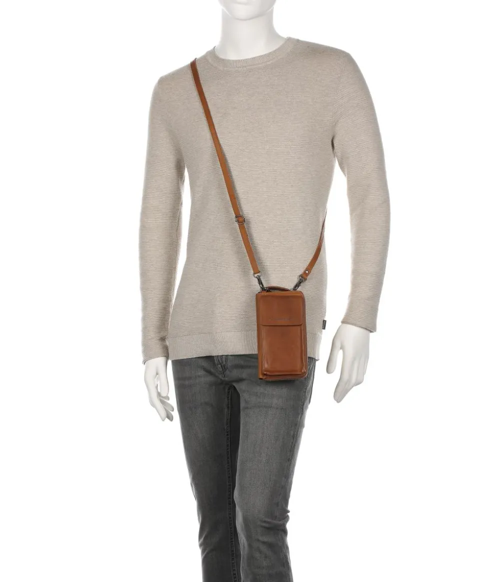 Malaga Handytasche Rindsleder camel