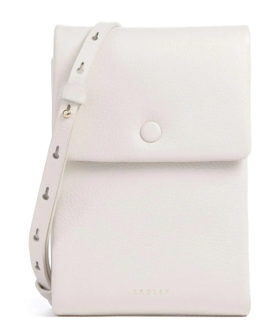 Mallow Street Handytasche genarbtes Rindsleder elfenbein