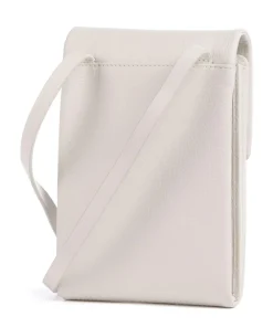 Mallow Street Handytasche genarbtes Rindsleder elfenbein