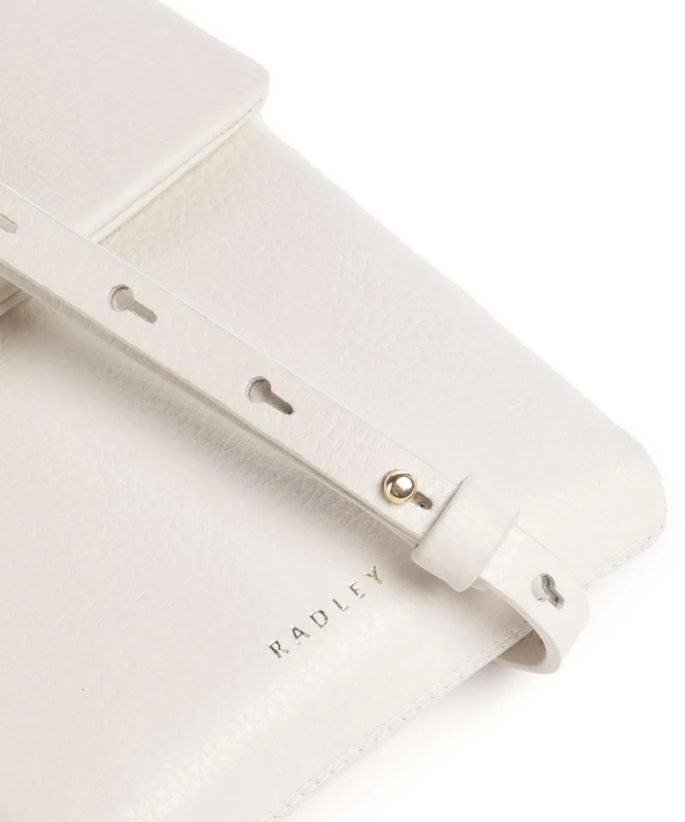 Mallow Street Handytasche genarbtes Rindsleder elfenbein