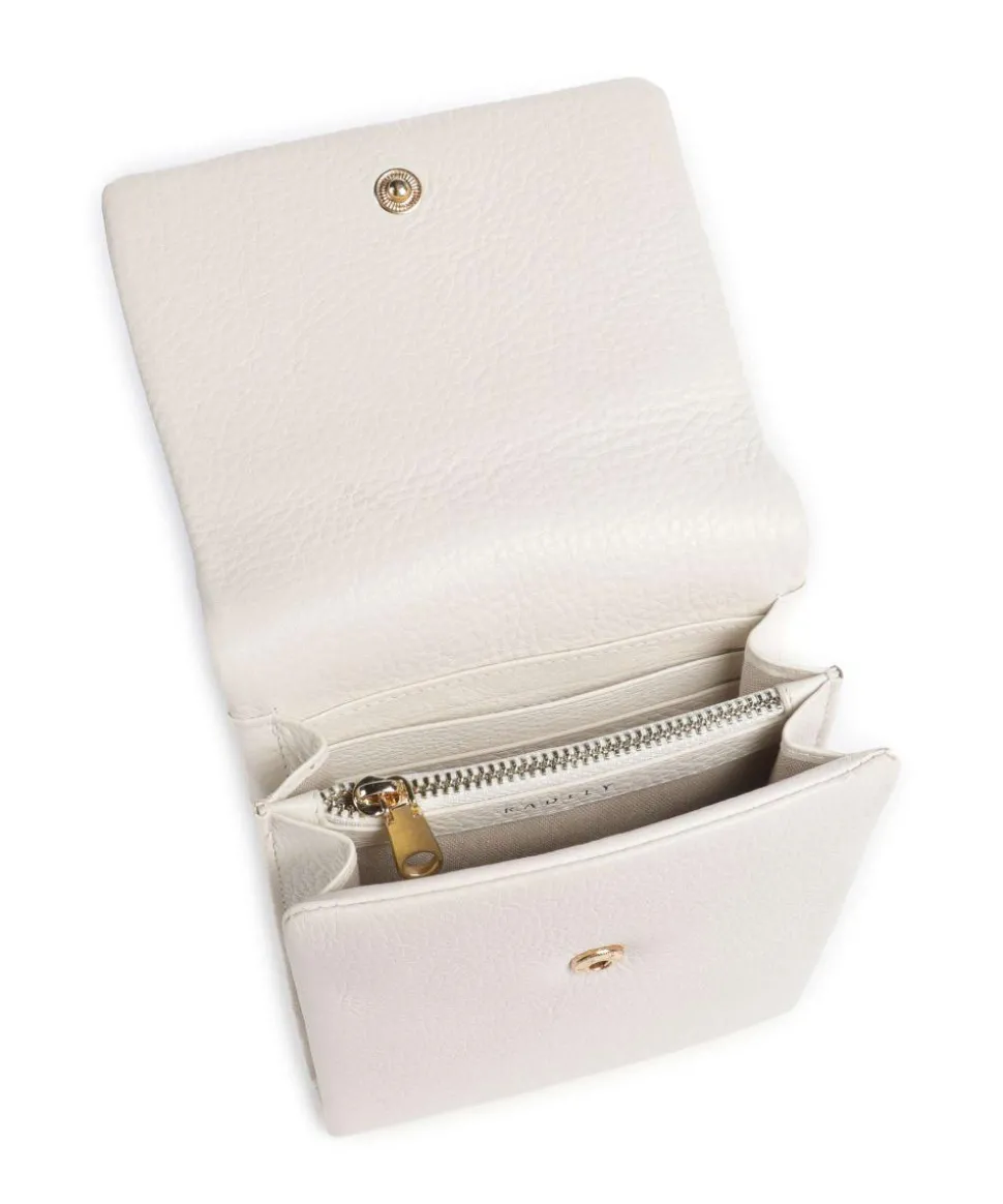 Mallow Street Handytasche genarbtes Rindsleder elfenbein