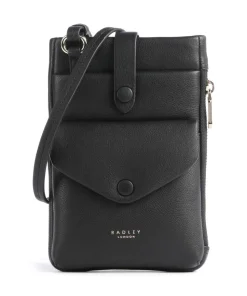 Mallow Street Handytasche genarbtes Rindsleder schwarz