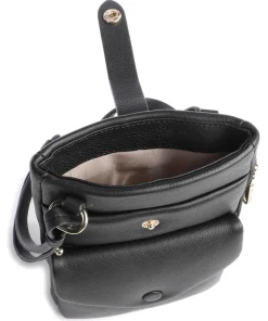 Mallow Street Handytasche genarbtes Rindsleder schwarz