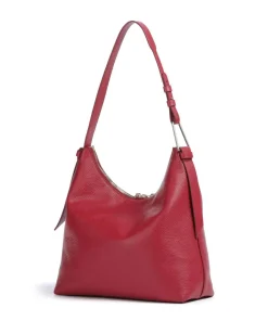 Malory Beuteltasche genarbtes Rindsleder rot