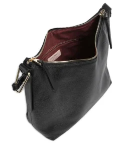 Malory Beuteltasche genarbtes Rindsleder schwarz