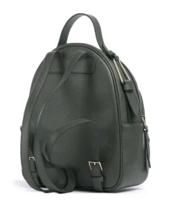 Malory Rucksack genarbtes Leder dunkelgrün