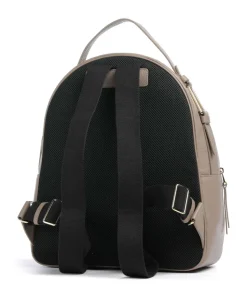 Malory Rucksack genarbtes Leder taupe