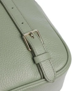 Malory Rucksack genarbtes Leder graugrün