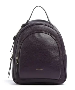 Malory Rucksack genarbtes Leder pflaume