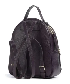 Malory Rucksack genarbtes Leder pflaume