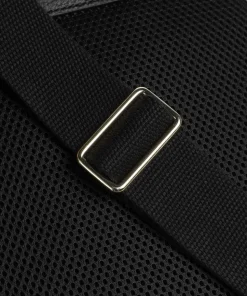 Malory Rucksack genarbtes Leder schwarz