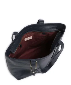 Malory Shopper genarbtes Rindsleder navy