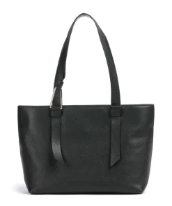 Malory Shopper genarbtes Leder schwarz