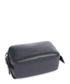 Malory Umhängetasche genarbtes Rindsleder navy