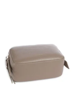 Malory Umhängetasche genarbtes Rindsleder taupe