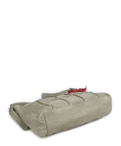 Malvengasse 5 Schultertasche genarbtes Leder grün