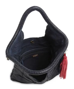 Malvengasse 1 Shopper Schafsleder navy