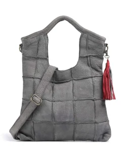 Malvengasse 1 Shopper Schafsleder grau