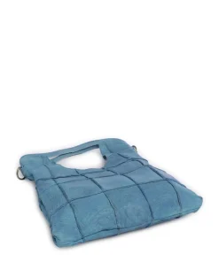 Malvengasse 1 Shopper Schafsleder blau