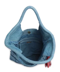 Malvengasse 1 Shopper Schafsleder blau