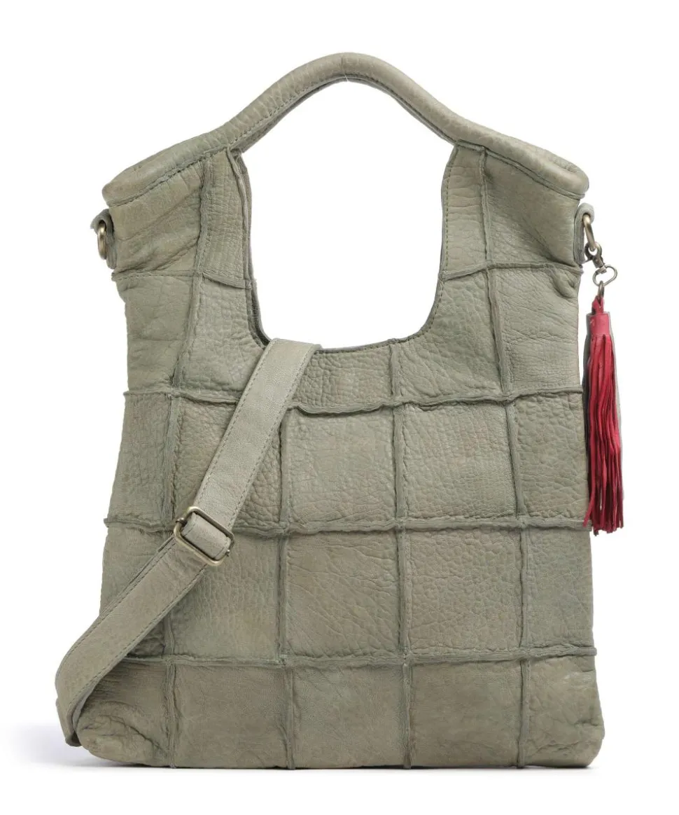 Malvengasse 1 Shopper Schafsleder grün