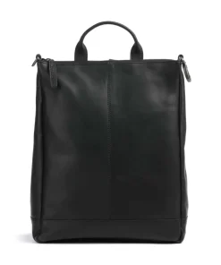 Manchester Rucksack Pull-Up Rindsleder schwarz