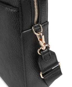 Manhattan M Aktentasche Lederimitat schwarz