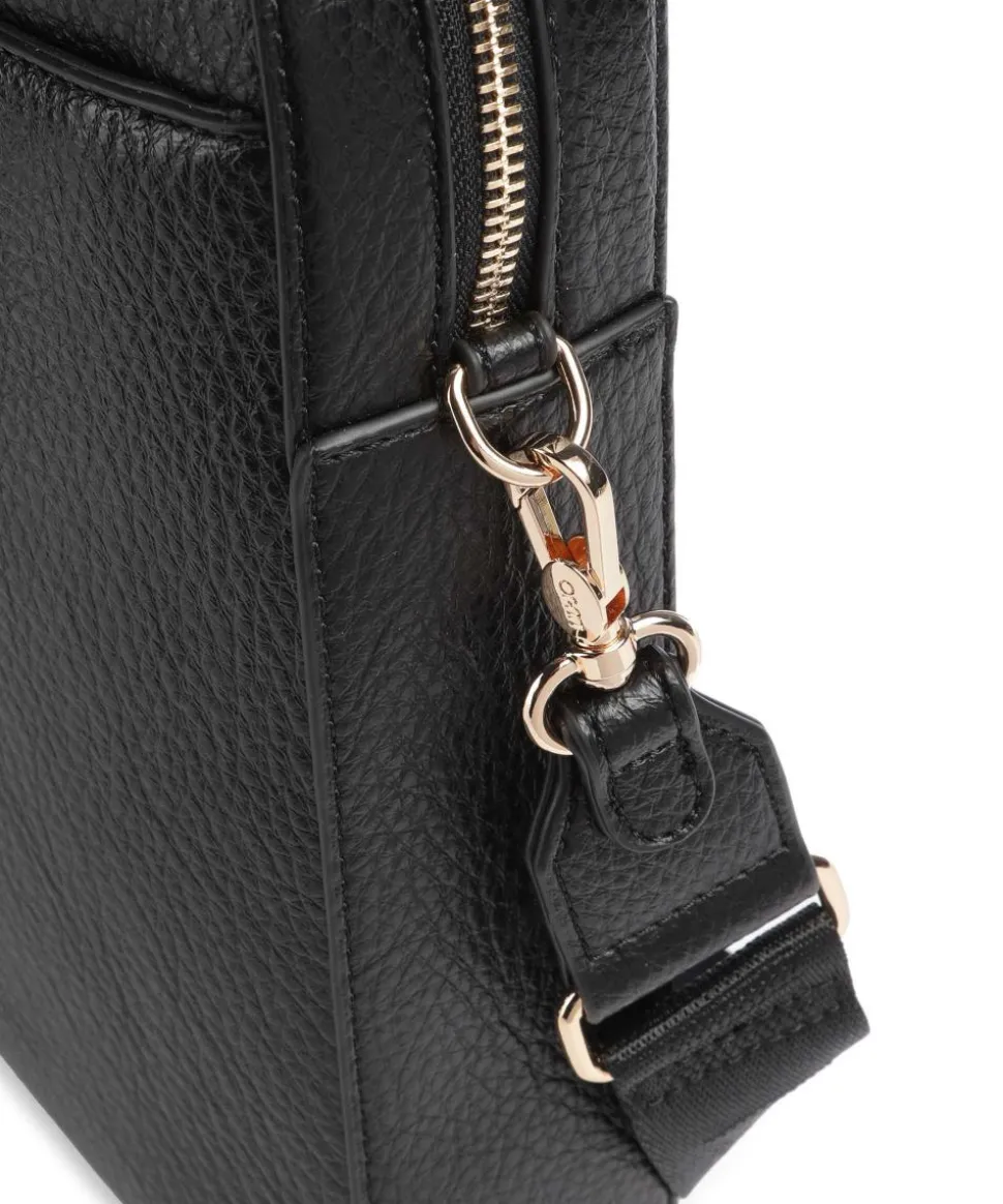 Manhattan M Aktentasche Lederimitat schwarz