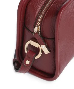 Manhattan M Umhängetasche Lederimitat wein