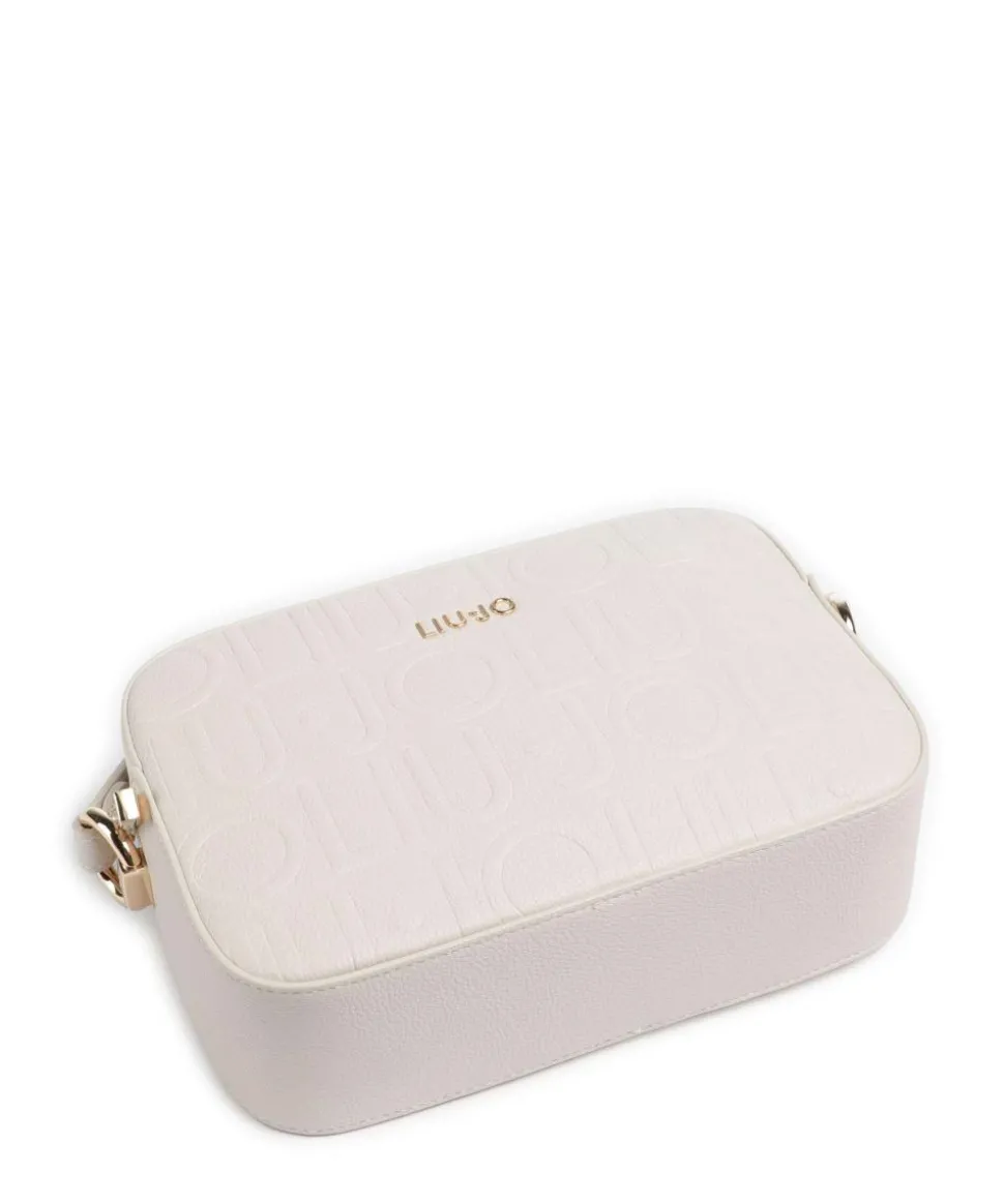 Manhattan M Umhängetasche Lederimitat elfenbein